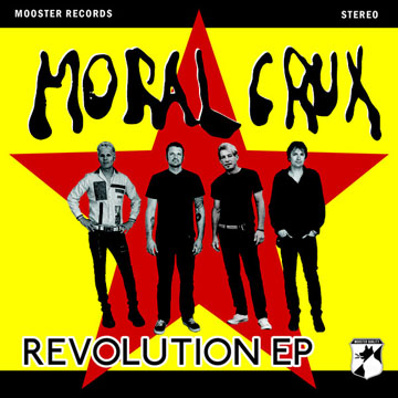 MORAL CRUX "Revolution EP" 7" (Mooster) Purple Vinyl